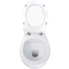 Miska WC z deską bezkołnierzowa